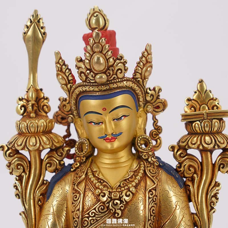 鎏金释迦牟尼佛-16cm (复制)